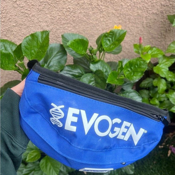 Evogen Nutrition Fanny Pack Blue Waist Bag - Picture 1 of 4